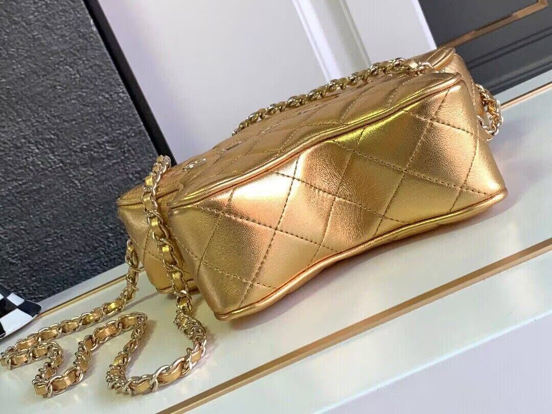 Chanel 24C Original Leather Star Bag AS4579 Gold Chanel 24C Original Leather Star Bag AS4579 Gold