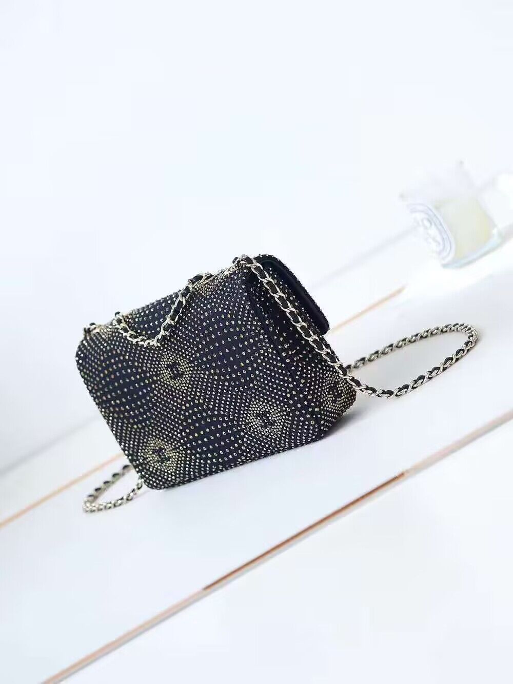 Chanel SMALL FLAP BAG AS3965 Diamond Grey Chanel SMALL FLAP BAG AS3965 Diamond Grey