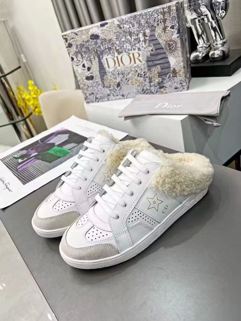 Dior Casual Wool Shoes D39808 Dior Casual Wool Shoes D39808