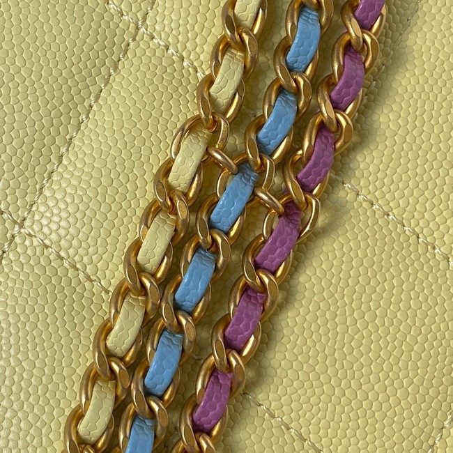 Chanel SMALL HOBO BAG AS4597 YELLOW