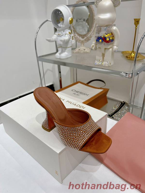 Amina Muaddi Shoes ANS00037 Heel 9.5CM Amina Muaddi Shoes ANS00037 Heel 9.5CM