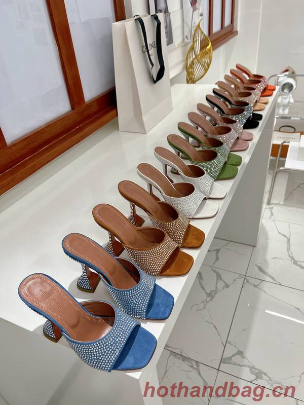 Amina Muaddi Shoes ANS00037 Heel 9.5CM Amina Muaddi Shoes ANS00037 Heel 9.5CM