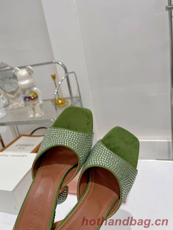 Amina Muaddi Shoes ANS00039 Heel 9.5CM Amina Muaddi Shoes ANS00039 Heel 9.5CM