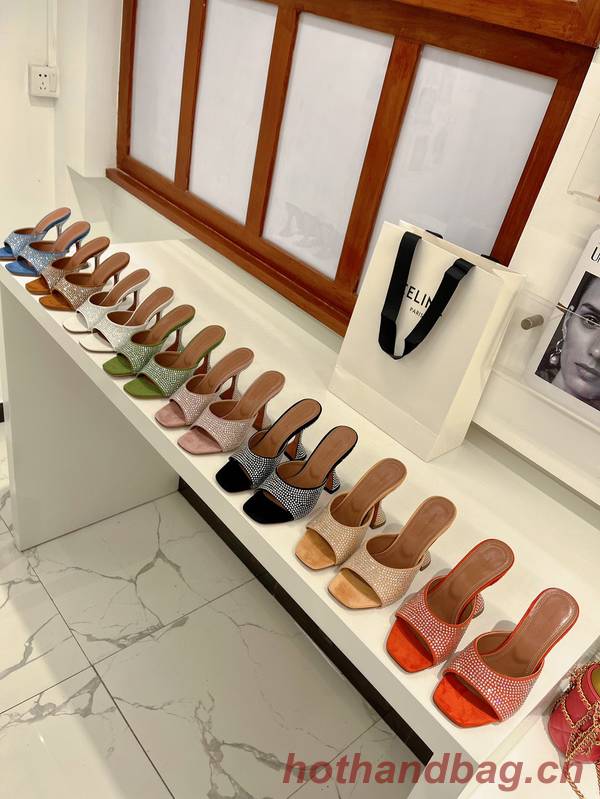 Amina Muaddi Shoes ANS00043 Heel 9.5CM Amina Muaddi Shoes ANS00043 Heel 9.5CM