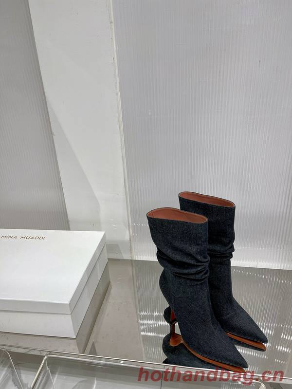 Amina Muaddi Shoes ANS00061 Heel 9.5CM Amina Muaddi Shoes ANS00061 Heel 9.5CM