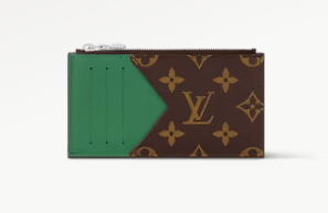 Louis Vuitton Coin Card Holder M82908 Green Louis Vuitton Coin Card Holder M82908 Green