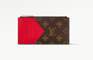 Louis Vuitton Coin Card Holder M82908 red Louis Vuitton Coin Card Holder M82908 red