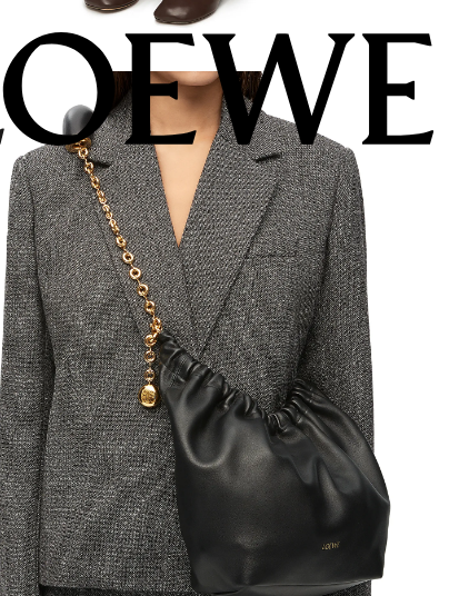 Loewe Squeeze small Napa sheepskin leather bag 652329 black Loewe Squeeze small Napa sheepskin leather bag 652329 black