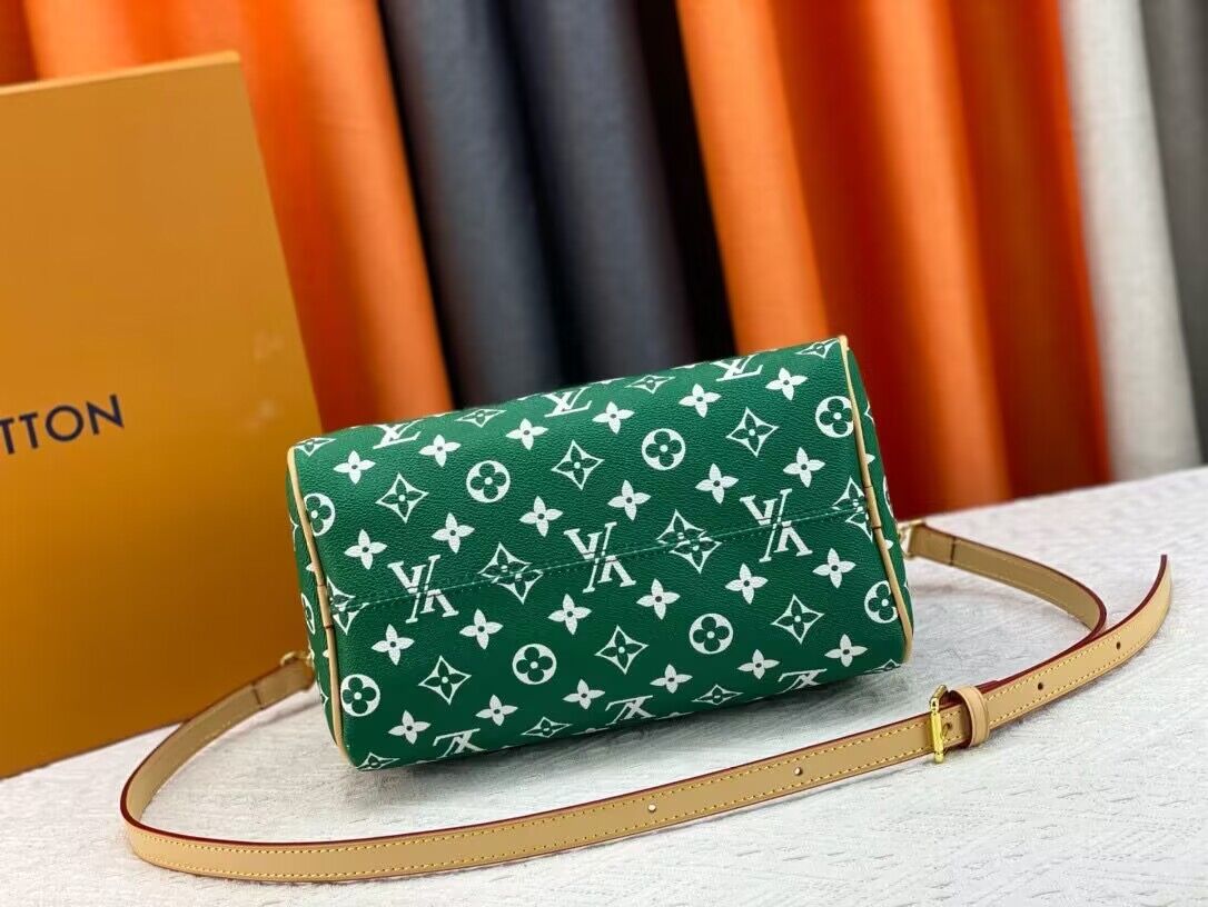 Louis Vuitton LV2024 Speedy 25 M24424 Green Louis Vuitton LV2024 Speedy 25 M24424 Green
