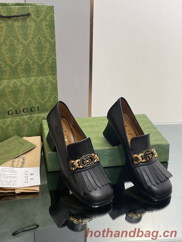 Gucci Shoes GUS00356 Heel 5.5CM Gucci Shoes GUS00356 Heel 5.5CM