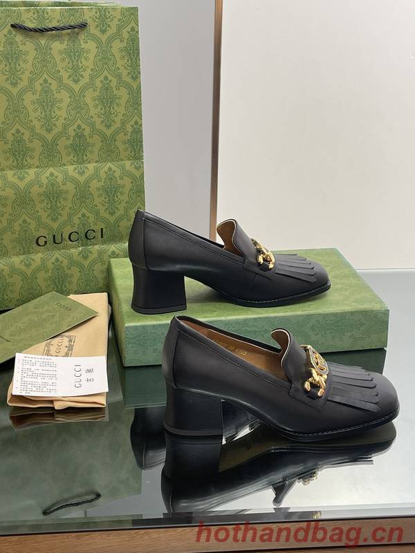 Gucci Shoes GUS00356 Heel 5.5CM Gucci Shoes GUS00356 Heel 5.5CM