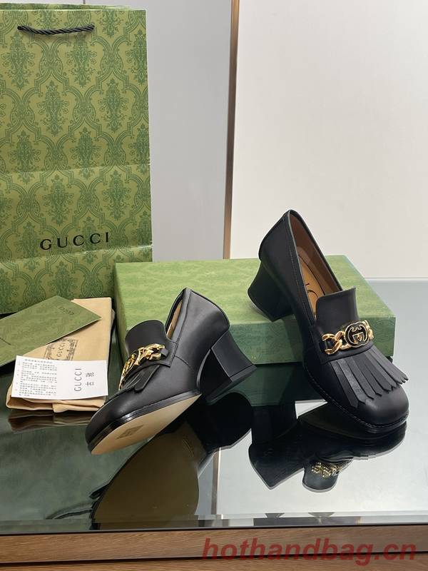 Gucci Shoes GUS00356 Heel 5.5CM Gucci Shoes GUS00356 Heel 5.5CM