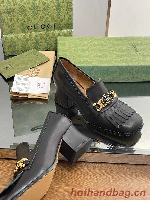 Gucci Shoes GUS00356 Heel 5.5CM Gucci Shoes GUS00356 Heel 5.5CM