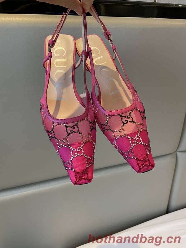 Gucci Shoes GUS00462 Heel 3.5CM Gucci Shoes GUS00462 Heel 3.5CM