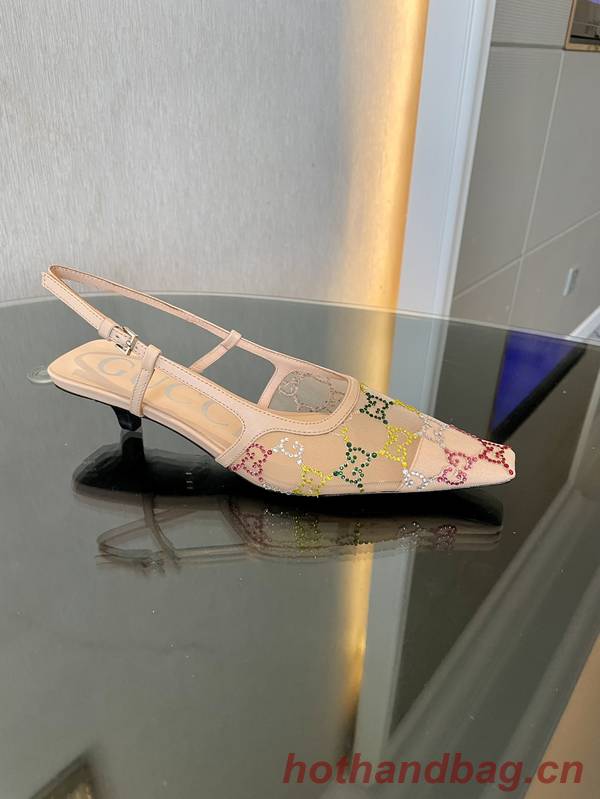 Gucci Shoes GUS00465 Heel 3.5CM Gucci Shoes GUS00465 Heel 3.5CM