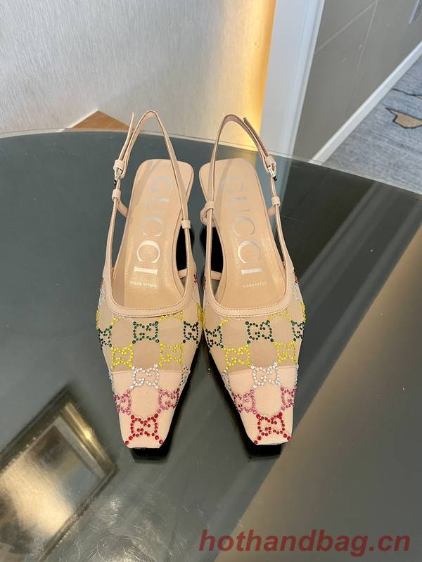 Gucci Shoes GUS00465 Heel 3.5CM Gucci Shoes GUS00465 Heel 3.5CM