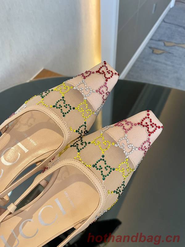 Gucci Shoes GUS00465 Heel 3.5CM Gucci Shoes GUS00465 Heel 3.5CM