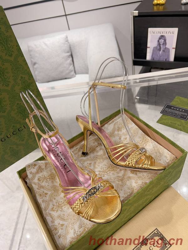 Gucci Shoes GUS00474 Heel 8.5CM Gucci Shoes GUS00474 Heel 8.5CM