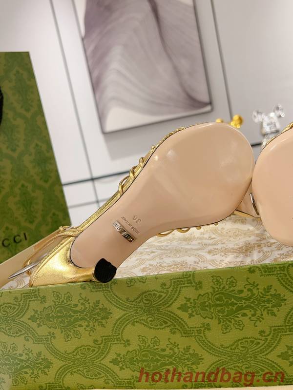 Gucci Shoes GUS00474 Heel 8.5CM Gucci Shoes GUS00474 Heel 8.5CM