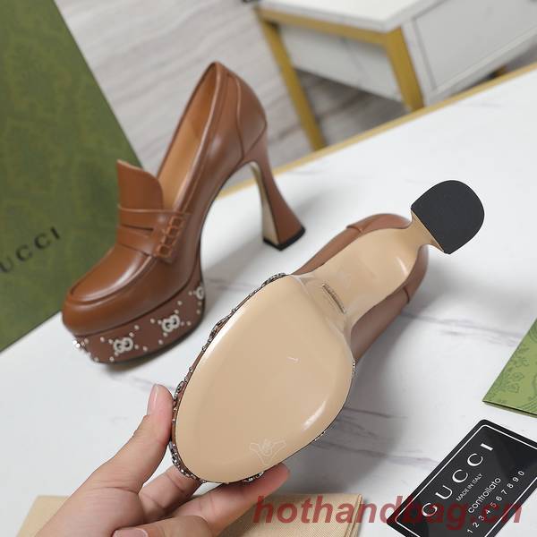 Gucci Shoes GUS00595 Heel 11CM Gucci Shoes GUS00595 Heel 11CM