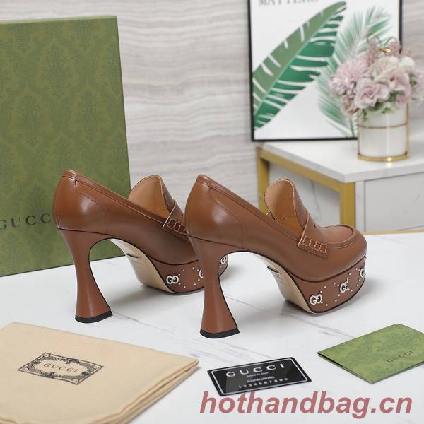 Gucci Shoes GUS00595 Heel 11CM Gucci Shoes GUS00595 Heel 11CM