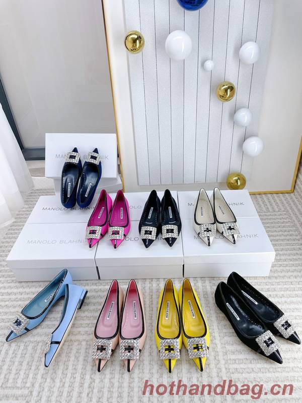 Manolo Blahnik Shoes MBS00035 Heel 2CM Manolo Blahnik Shoes MBS00035 Heel 2CM
