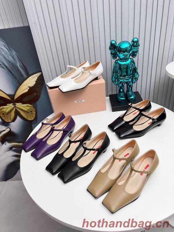 MiuMiu Shoes MUS00022 Heel 2.5CM MiuMiu Shoes MUS00022 Heel 2.5CM