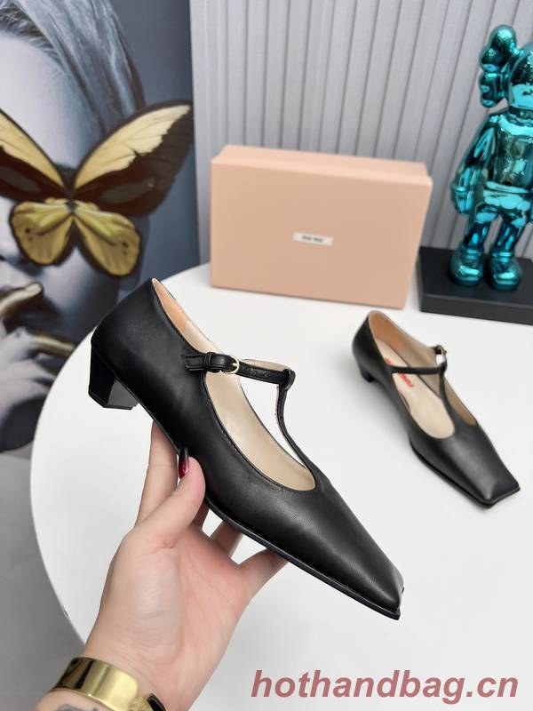 MiuMiu Shoes MUS00025 Heel 2.5CM MiuMiu Shoes MUS00025 Heel 2.5CM
