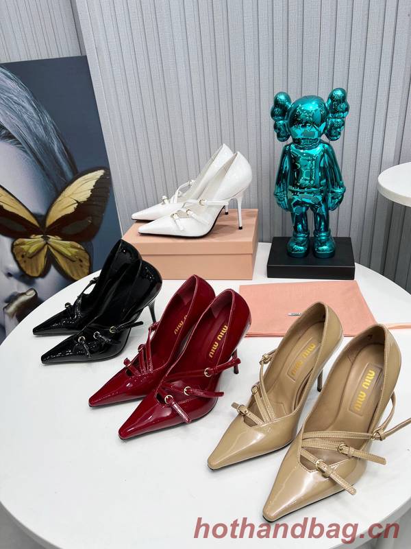 MiuMiu Shoes MUS00040 Heel 10CM MiuMiu Shoes MUS00040 Heel 10CM