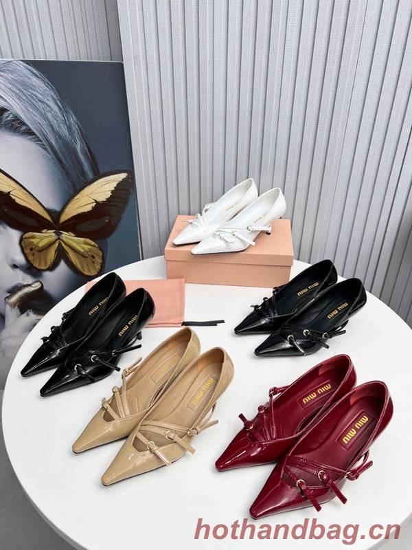 MiuMiu Shoes MUS00075 Heel 5.5CM MiuMiu Shoes MUS00075 Heel 5.5CM