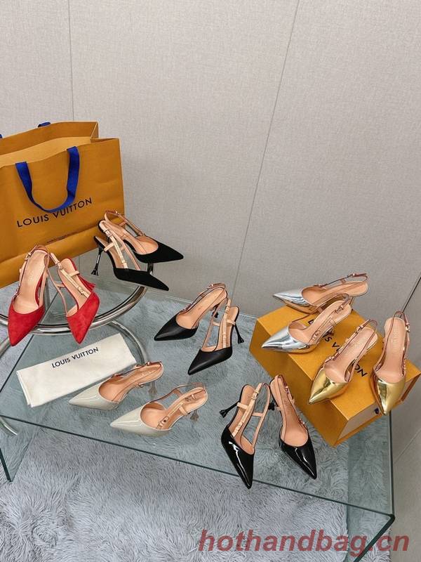 Louis Vuitton Shoes LVS00511 Heel 9.5CM Louis Vuitton Shoes LVS00511 Heel 9.5CM