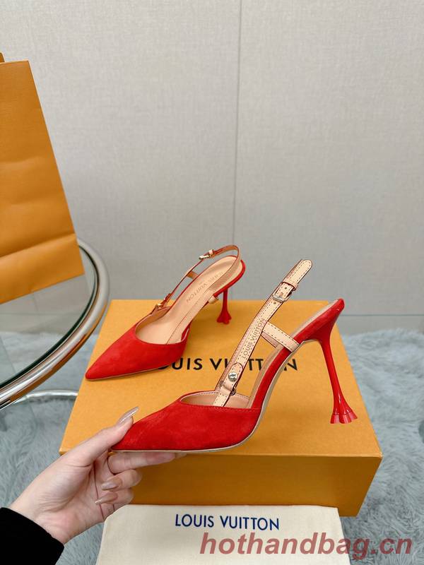 Louis Vuitton Shoes LVS00516 Heel 9.5CM Louis Vuitton Shoes LVS00516 Heel 9.5CM