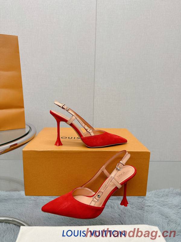Louis Vuitton Shoes LVS00516 Heel 9.5CM Louis Vuitton Shoes LVS00516 Heel 9.5CM