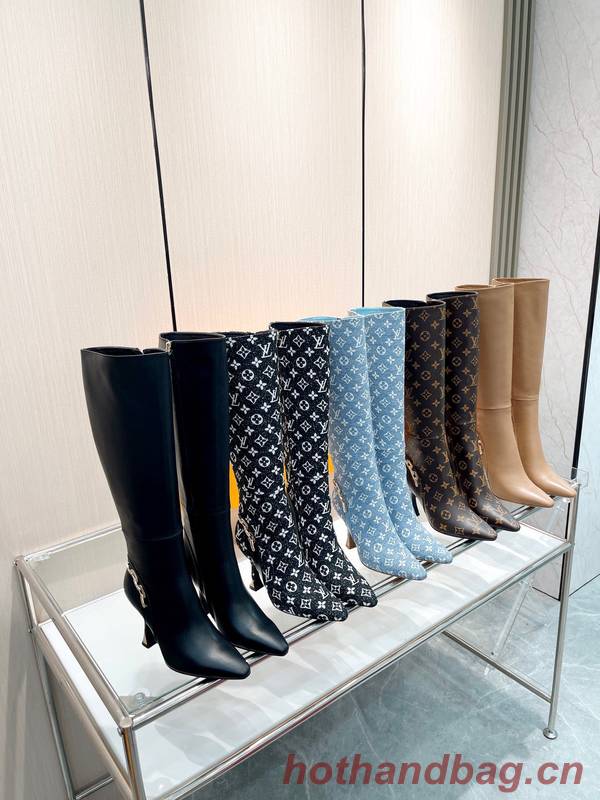 Louis Vuitton Shoes LVS00681 Heel 9.5CM Louis Vuitton Shoes LVS00681 Heel 9.5CM