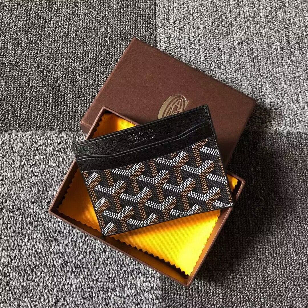 Goyard Card case G9988 Black Goyard Card case G9988 Black