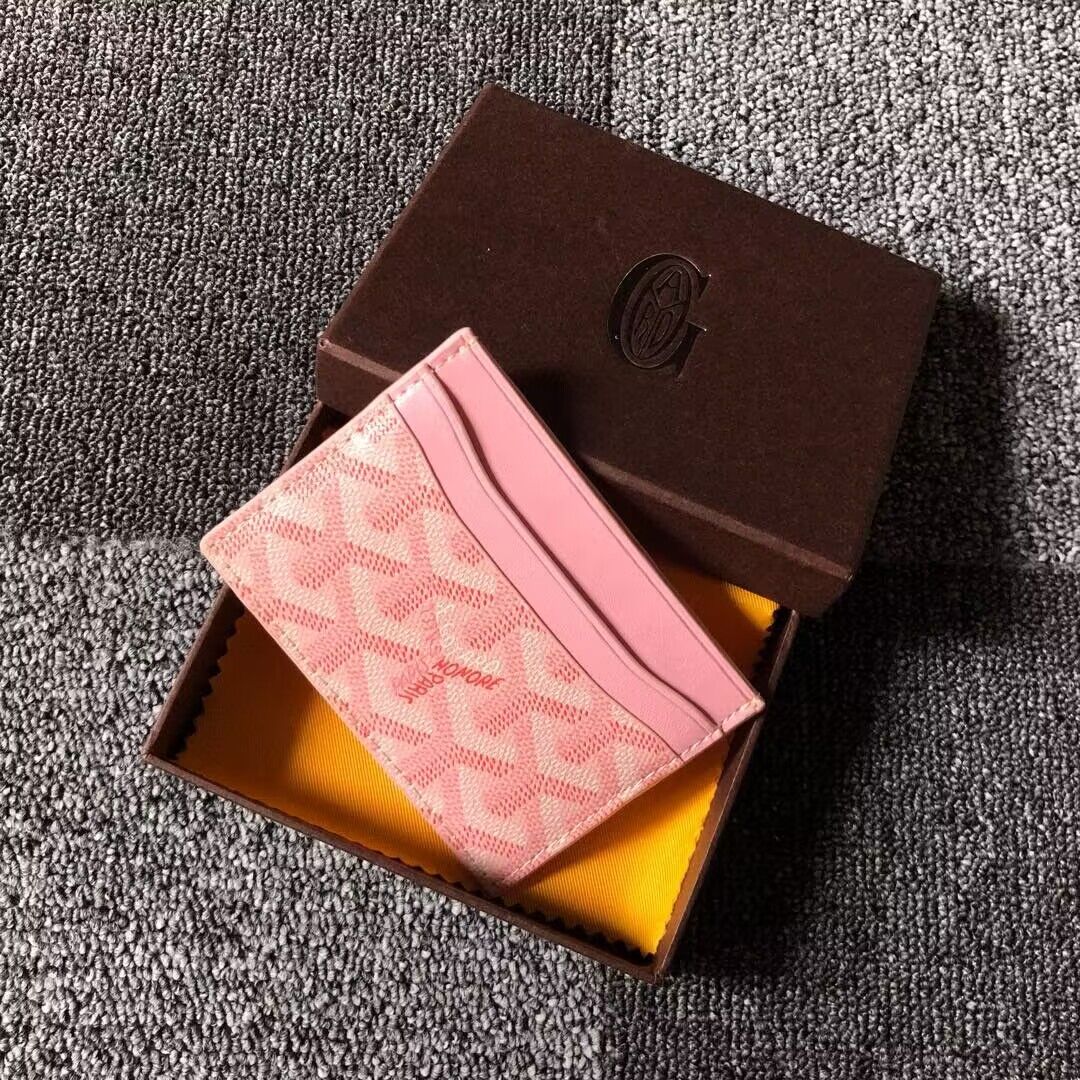Goyard Card case G9988 Pink Goyard Card case G9988 Pink