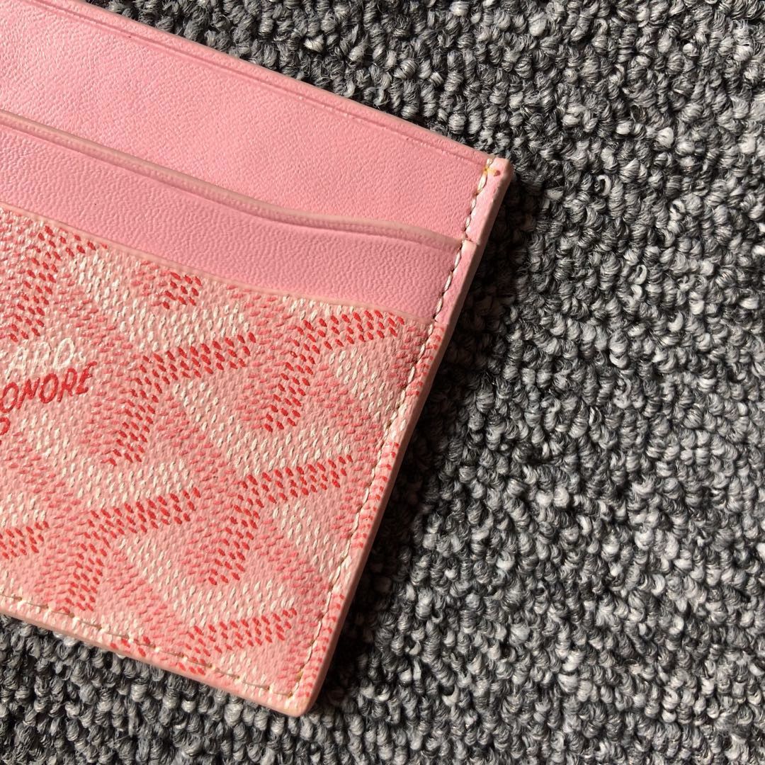 Goyard Card case G9988 Pink Goyard Card case G9988 Pink