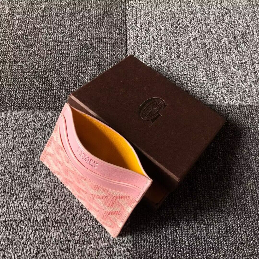 Goyard Card case G9988 Pink Goyard Card case G9988 Pink