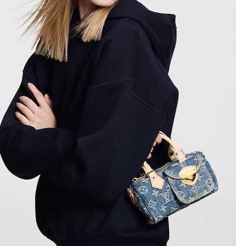 Louis Vuitton DIGITAL EXCLUSIVE Nano Speedy M82950 Denim Blue Louis Vuitton DIGITAL EXCLUSIVE Nano Speedy M82950 Denim Blue