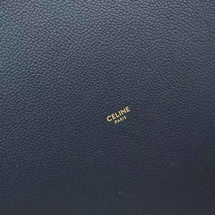 Celine BUCKET 16 BAG IN SUPPLE GRAINED CALFSKIN 195573 black