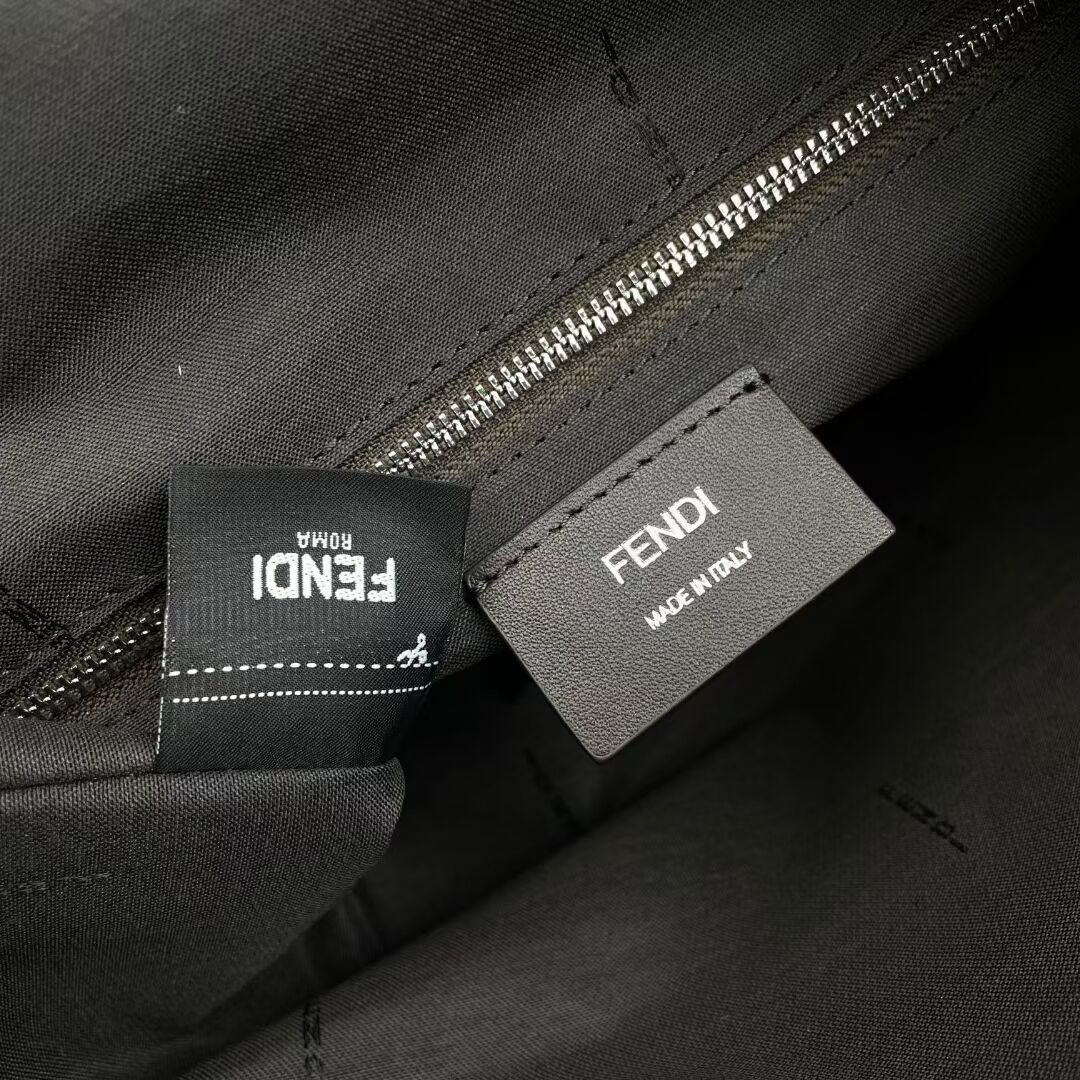 FF Jacquard Fendi Strike Medium fabric backpack F7602 BLACK FF Jacquard Fendi Strike Medium fabric backpack F7602 BLACK
