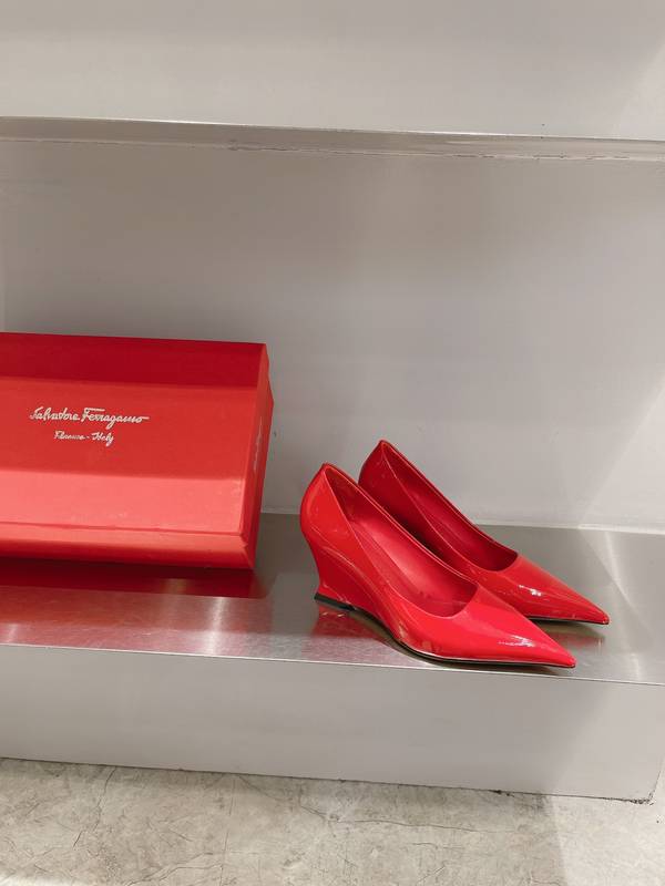 Ferragamo Shoes FMS00076 Heel 7.5CM Ferragamo Shoes FMS00076 Heel 7.5CM