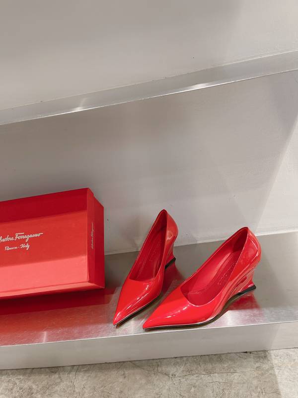 Ferragamo Shoes FMS00076 Heel 7.5CM Ferragamo Shoes FMS00076 Heel 7.5CM