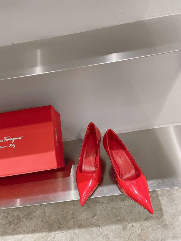 Ferragamo Shoes FMS00076 Heel 7.5CM Ferragamo Shoes FMS00076 Heel 7.5CM