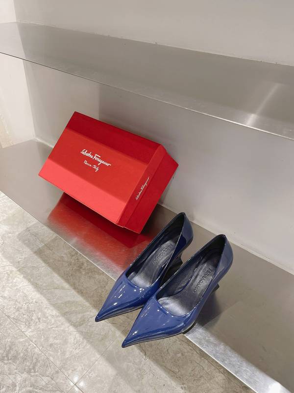 Ferragamo Shoes FMS00077 Heel 7.5CM Ferragamo Shoes FMS00077 Heel 7.5CM