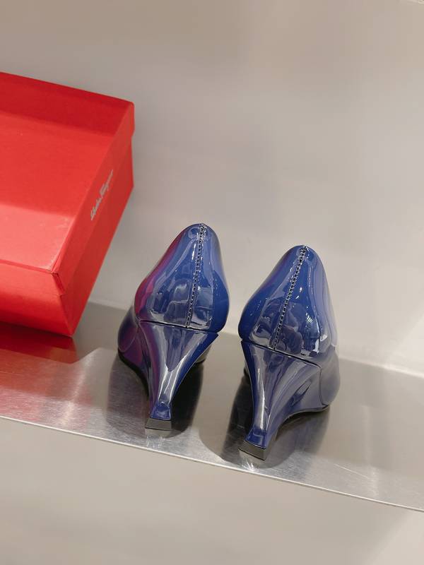 Ferragamo Shoes FMS00077 Heel 7.5CM Ferragamo Shoes FMS00077 Heel 7.5CM