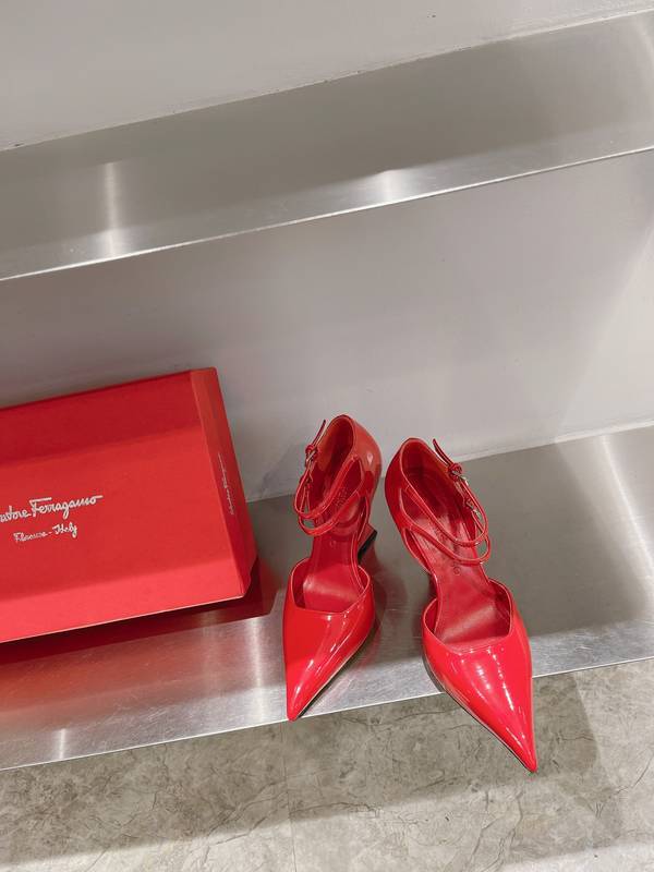Ferragamo Shoes FMS00078 Heel 9.5CM Ferragamo Shoes FMS00078 Heel 9.5CM