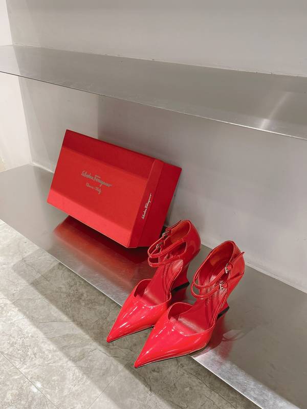 Ferragamo Shoes FMS00078 Heel 9.5CM Ferragamo Shoes FMS00078 Heel 9.5CM