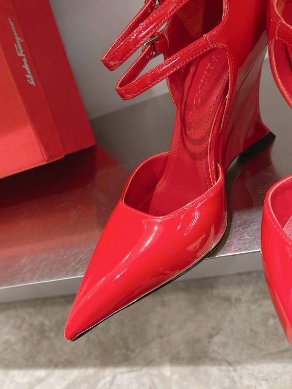 Ferragamo Shoes FMS00078 Heel 9.5CM Ferragamo Shoes FMS00078 Heel 9.5CM