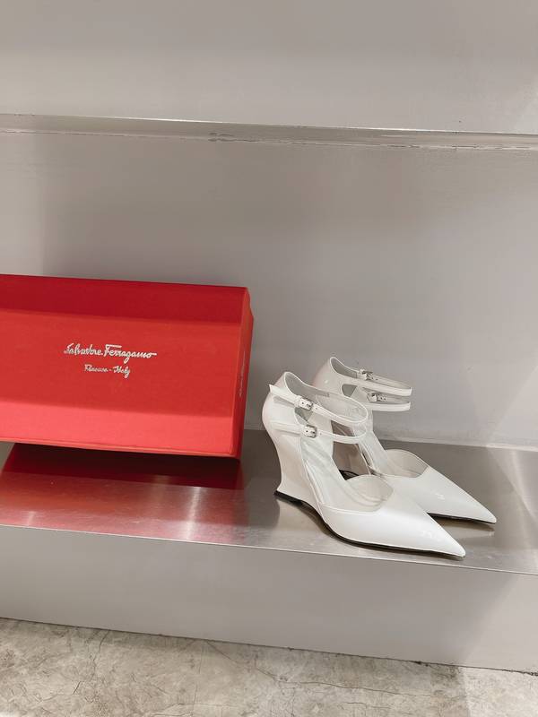 Ferragamo Shoes FMS00079 Heel 9.5CM Ferragamo Shoes FMS00079 Heel 9.5CM
